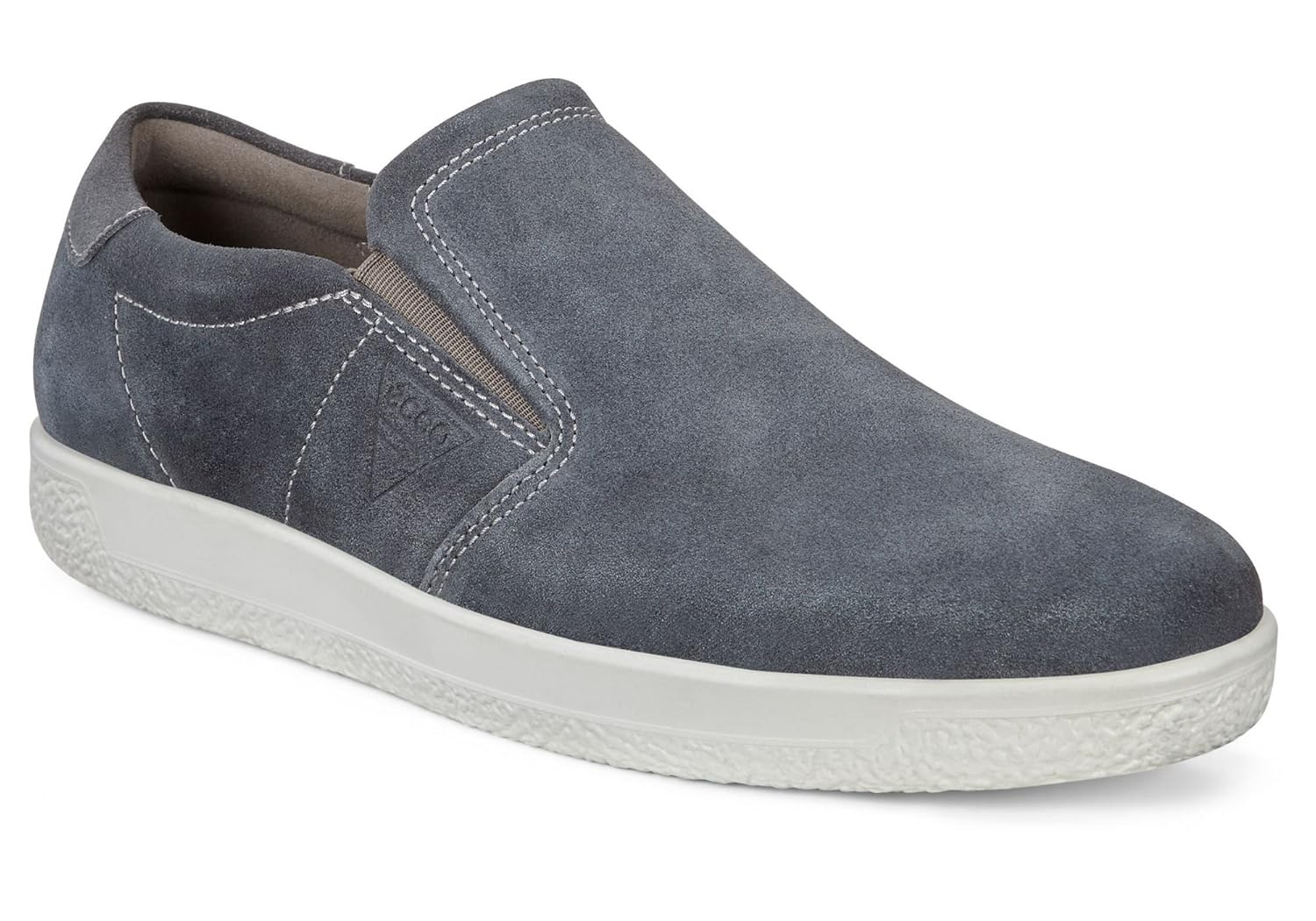 ecco 爱步 男 soft 1 板鞋 40056405375 暖灰 41